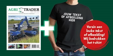 GRATIS T-shirt met bedrukking bij jaarabonnement